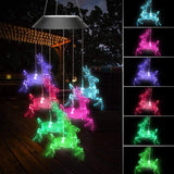Outdoor Solar Wind Chime Lamp - Choose from 12 Styles