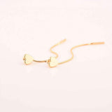Heart Drop Earrings