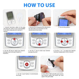 TENS Unit Muscle Stimulator 36 Modes Pink Iolaus