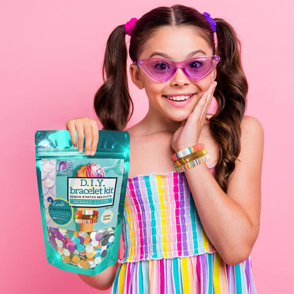 DIY Bracelet Kit - Mermaid Edition Pink Peacock