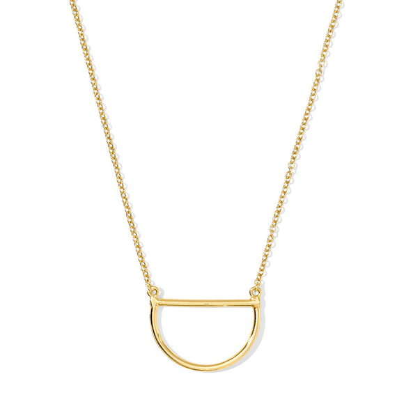 Half Moon Necklace Ariel
