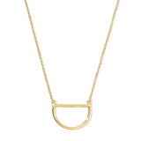 Half Moon Necklace Ariel