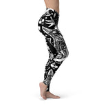 Women's Black Magic Cat Leggings