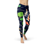 Women's Koi Fish in Pond Leggings