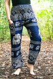 Blue ELEPHANT Women's Harem Pants