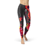 Women's Guitar & Music Notes Leggings