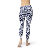 Women's Polynesian Maori Tattoo Leggings