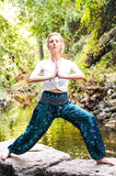 Teal PEACOCK Women's Harem Pants