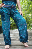 Teal PEACOCK Women's Harem Pants