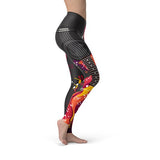 Women's Guitar & Music Notes Leggings