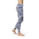 Women's Polynesian Maori Tattoo Leggings