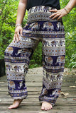 Dark Blue ELEPHANT Women's Harem Pants