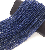 Natural Iolite Faceted Beads, Gemstone Beads, Wholesale Beads, Bulk