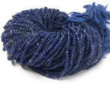Natural Iolite Faceted Beads, Gemstone Beads, Wholesale Beads, Bulk