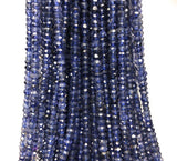 Natural Iolite Faceted Beads, Gemstone Beads, Wholesale Beads, Bulk