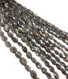 Gray Moonstone Beads, Gemstone Beads, Jewelry Supplies, Jewelry