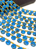 Blue Copper Turquoise Gemstone Beads, Turquoise Beads, Healing