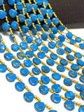 Blue Copper Turquoise Gemstone Beads, Turquoise Beads, Healing