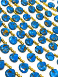 Blue Copper Turquoise Gemstone Beads, Turquoise Beads, Healing
