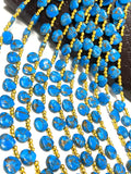 Blue Copper Turquoise Gemstone Beads, Turquoise Beads, Healing
