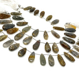 Natural Multi Color Sunstone Gemstone Beads, Black Sunstone Beads for