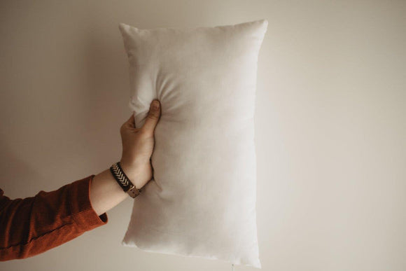18x10 or 10x18 | Indoor Outdoor Hypoallergenic Polyester Pillow Insert