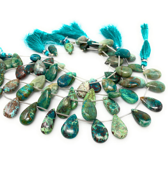 Natural Chrysocolla Beads, Gemstone Beads, Wholesale Beads, Bulk