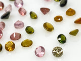 10 Pcs Tourmaline Cut Stones, Natural Multi Tourmaline Loose