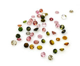 10 Pcs Tourmaline Cut Stones, Natural Multi Tourmaline Loose
