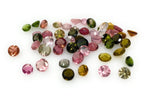 10 Pcs Tourmaline Cut Stones, Natural Multi Tourmaline Loose
