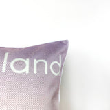 Greenland | Adventure Time | 12x18 | Pillow Cover | Wander lust | Maroon Abderus