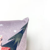 Gift Sleigh Christmas Throw Pillow Cover | 18x12 | Best Friend