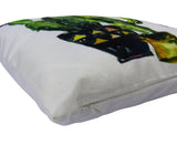 Life is Like A Cactus | Pillow Cover | Good Vibes Only | Cactus Pillow Maroon Abderus