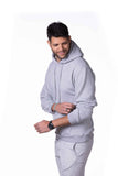 Classic Men's Pullover Hooded Sweatshirt Heavyweight Fleece Hoodie