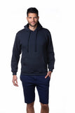 Classic Men's Pullover Hooded Sweatshirt Heavyweight Fleece Hoodie