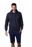 Classic Men's Pullover Hooded Sweatshirt Heavyweight Fleece Hoodie