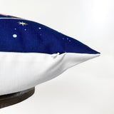 Blue Greenhouse | Pillow Cover | 12x18 | Greenhouse | Pillow | Throw Maroon Abderus