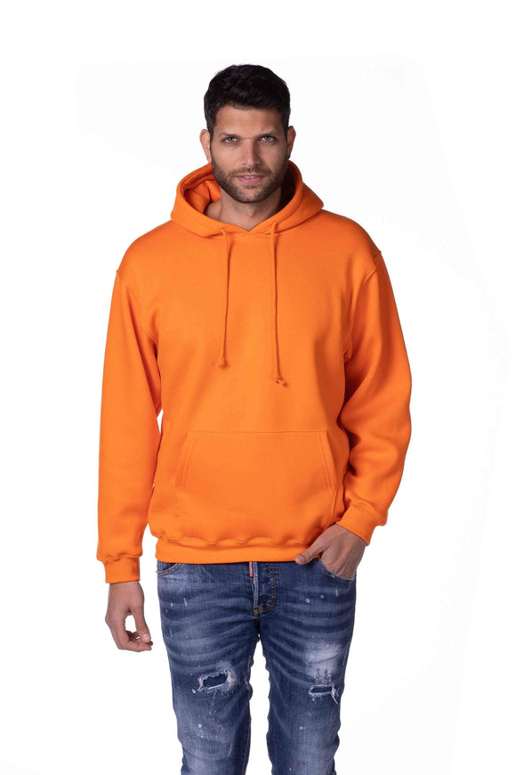 Classic Men's Pullover Hooded Sweatshirt Heavyweight Fleece Hoodie