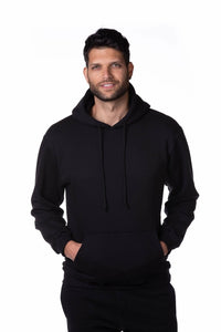 Classic Men's Pullover Hooded Sweatshirt Heavyweight Fleece Hoodie