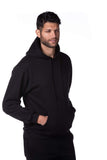 Classic Men's Pullover Hooded Sweatshirt Heavyweight Fleece Hoodie