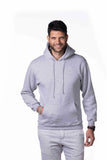 Classic Men's Pullover Hooded Sweatshirt Heavyweight Fleece Hoodie