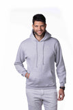 Classic Men's Pullover Hooded Sweatshirt Heavyweight Fleece Hoodie