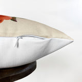 Coffee | Flower | Planters | Pillow Cover | 12x18 | Vintage | Floral Maroon Abderus