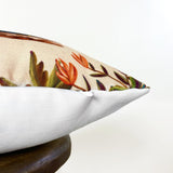 Floral Greenhouse | Pillow Cover | 18x12 | Greenhouse Floral Maroon Abderus