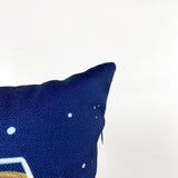 Blue Greenhouse | Pillow Cover | 12x18 | Greenhouse | Pillow | Throw Maroon Abderus