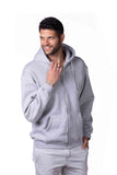 Plus size hoodie Unisex Heavyweight Full Zip Hooded Sweatshirt Made in