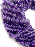 15” Natural Amethyst Gemstone Beads, Jewelry Supplies, Wholesale