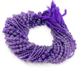 15” Natural Amethyst Gemstone Beads, Jewelry Supplies, Wholesale