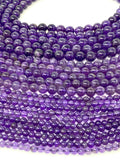 15” Natural Amethyst Gemstone Beads, Jewelry Supplies, Wholesale