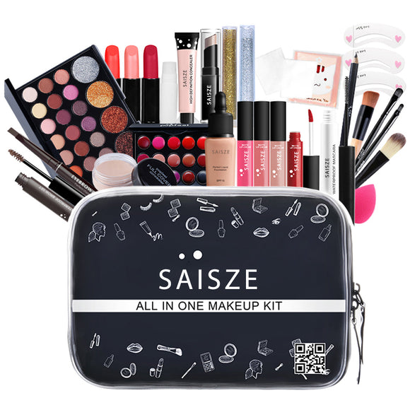 27 Pcs Multi-Purpose Makeup Kit Including Eyeshadow Pink Iolaus